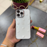 Kurdele Figürlü Şeffaf Kılıf